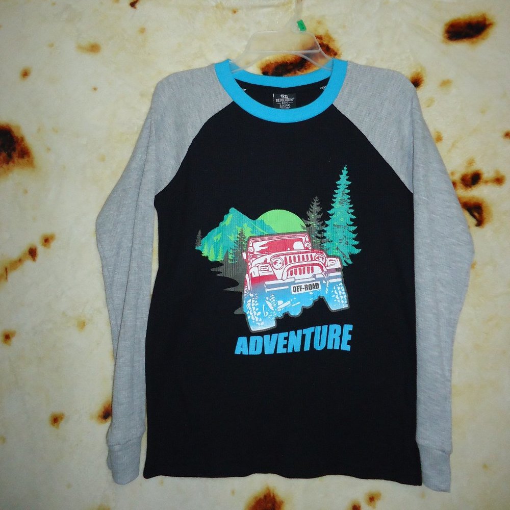 Revolutions boys long sleeve Shirt size L and S